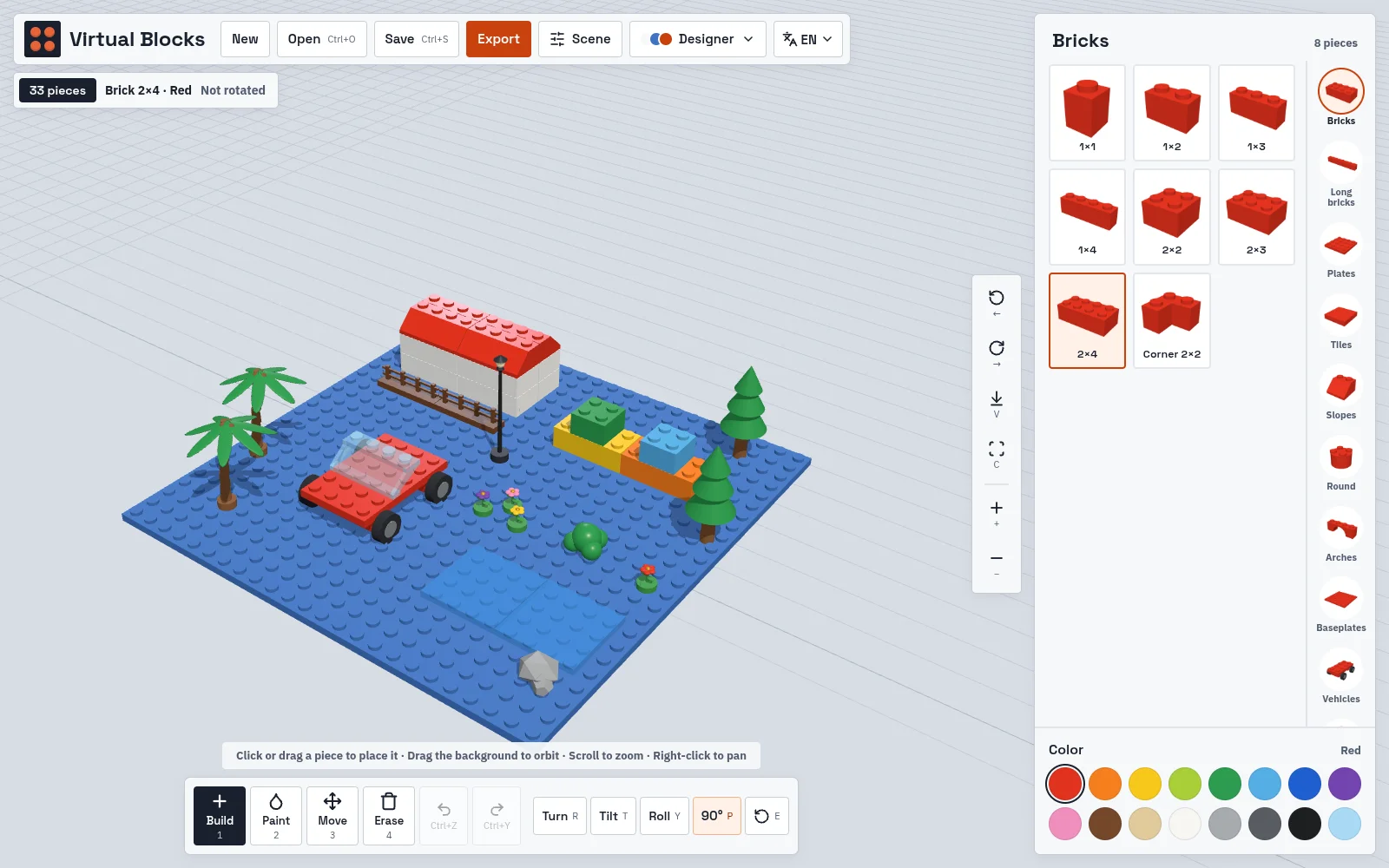 Virtual Blocks: Designer theme