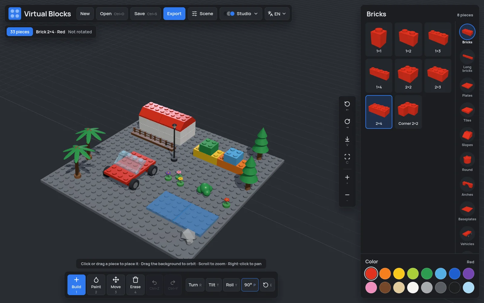 Virtual Blocks: Studio theme